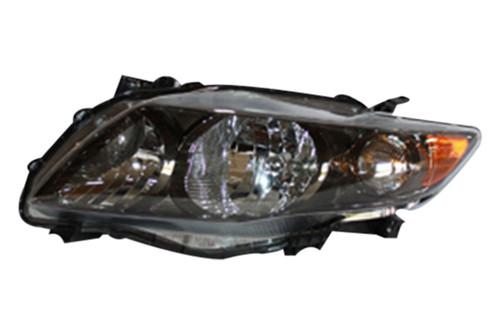 Tyc 20-6994-90-1 - 2009 toyota corolla left replacement headlight assembly