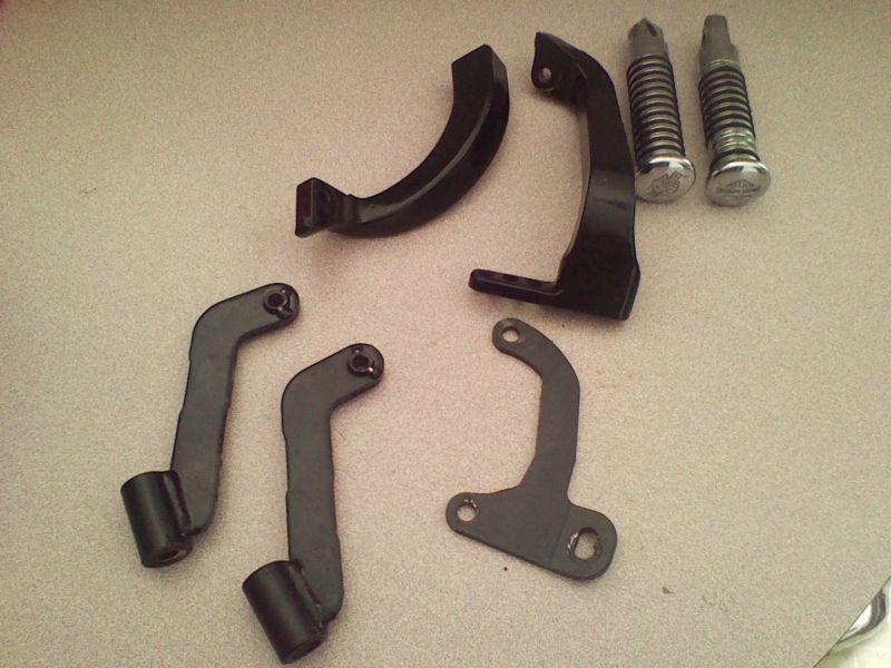 Harley davidson touring/roadking foot mounts/pegs