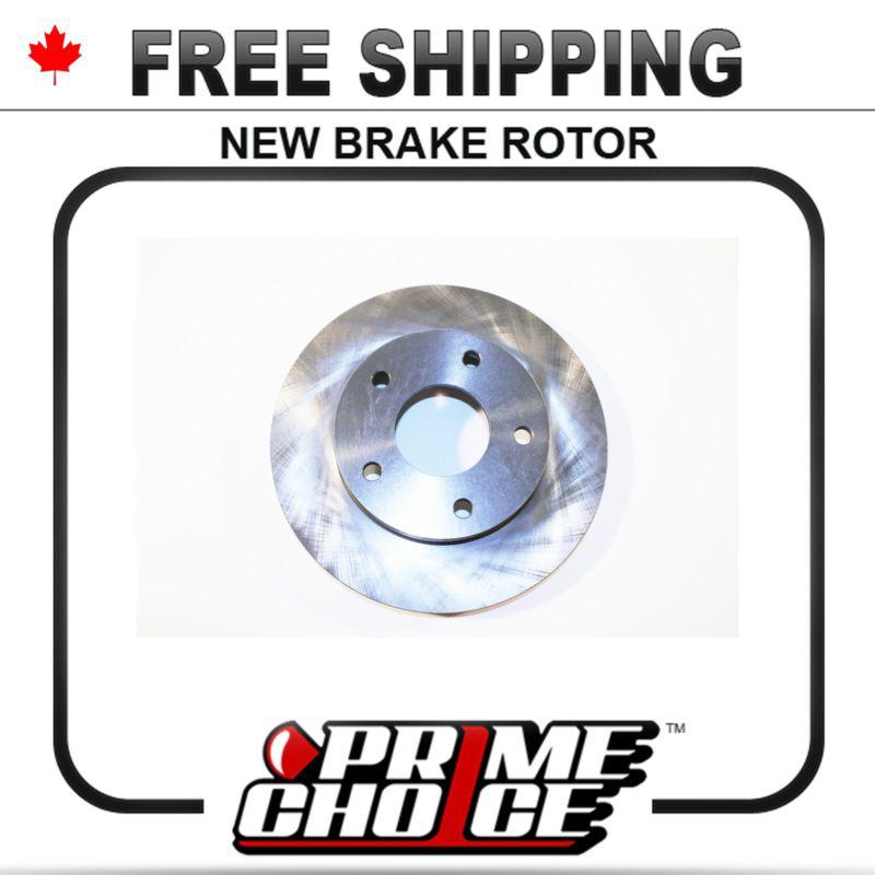 1 premium new disc brake rotor for front fits left driver / right passenger side