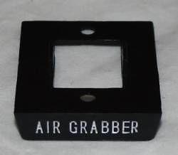 New mopar 1970 plymouth b-body air grabber switch bezel