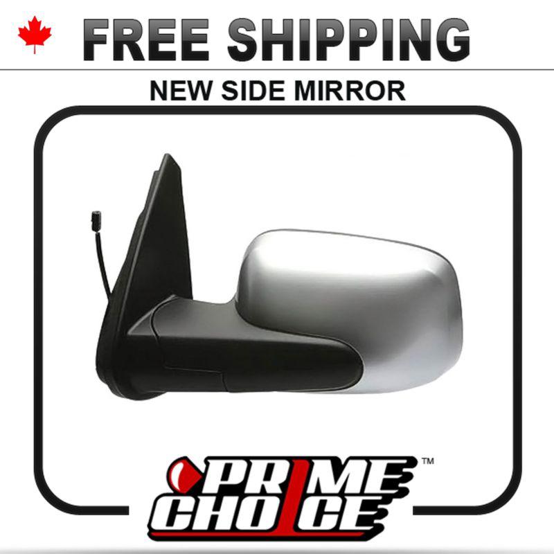 New power non heated drivers side view door mirror