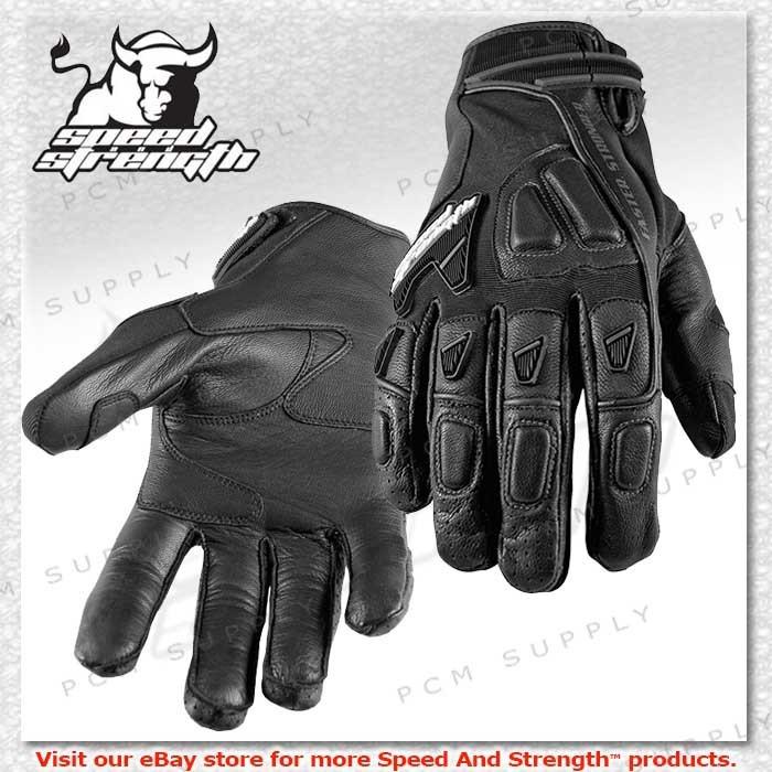 Speed & strength moment of truth 2.0 leather/textile street motorcycle glove