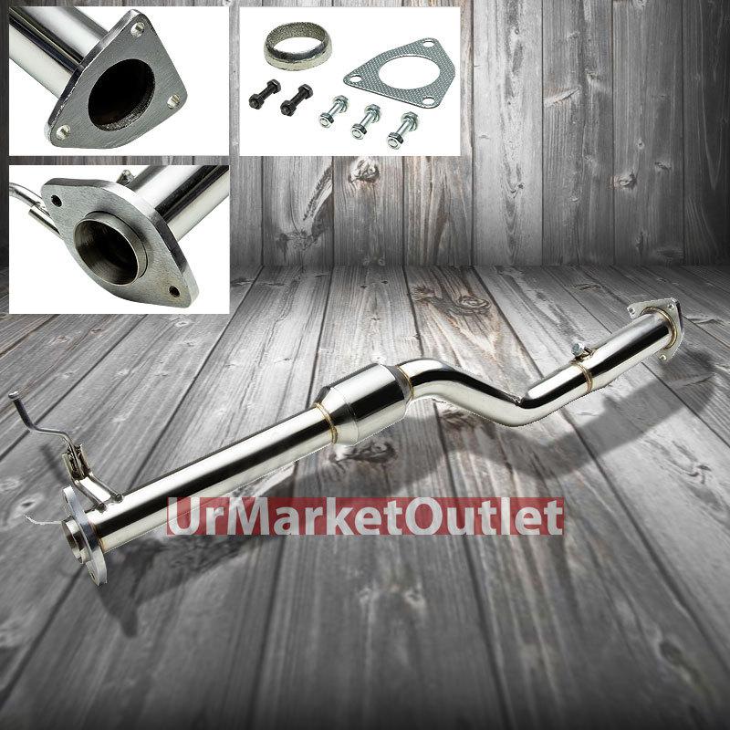 Stainless racing exhaust downpipe down pipe mazda 03-11 rx8/rx-8 se3p 13b-msp r2