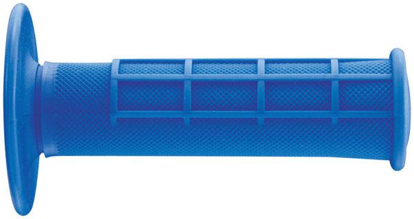 Bikemaster thin grid dual dens grips 7/8 x 120mm blue