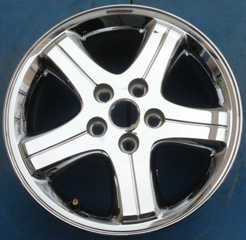 One 2002 2003 2004 dodge intrepid 16" factory oem wheel rim chrome 2172