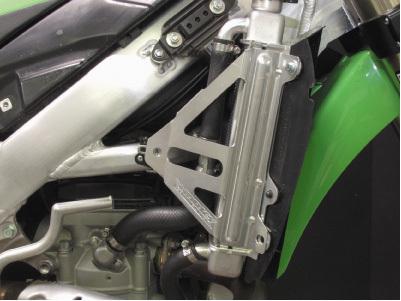 New works connection radiator brace kawasaki kx450f 2012 2013