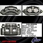 Centric parts 141.65036 front left rebuilt caliper with hardware