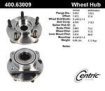 Centric parts 400.63009e front hub assembly