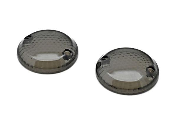 Smoke turn signal lens lenses blinkers for 1991-1993 suzuki gsf400 bandit