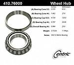 Centric parts 410.76000 rear inner bearing