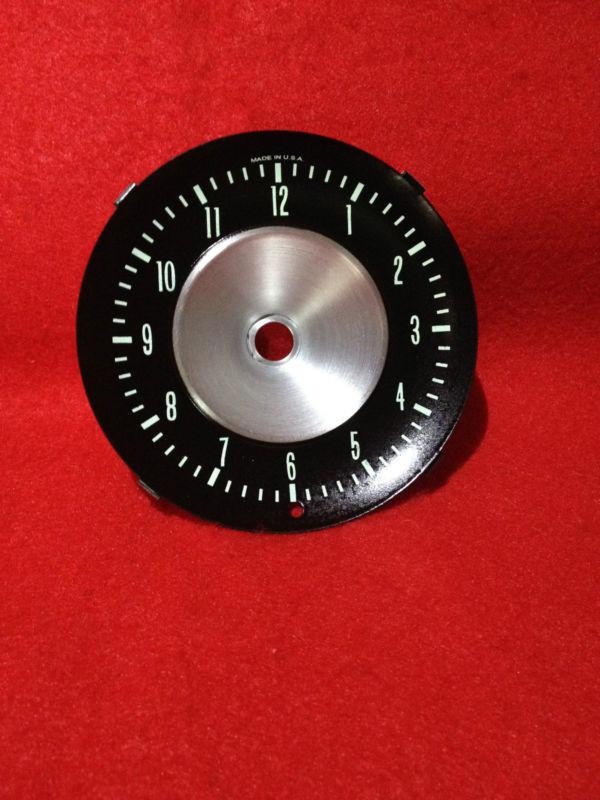 1963 corvette clock face