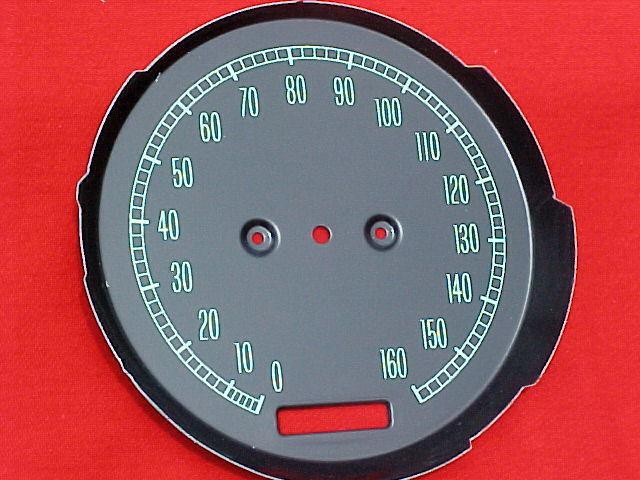 Brand new corvette speedometer face 1965-1967 