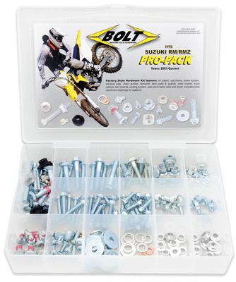 Bolt mc hardware pro pack kit - suzuki rm 125 - 2001-2007 --bmh-rmpp