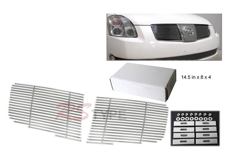 2004 2005 2006 nissan maxima front upper stainless billet grill (nissan)