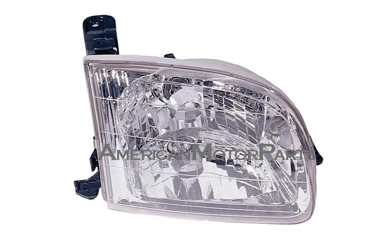 Passenger side replacement headlight 00-04 toyota tundra except double cab model