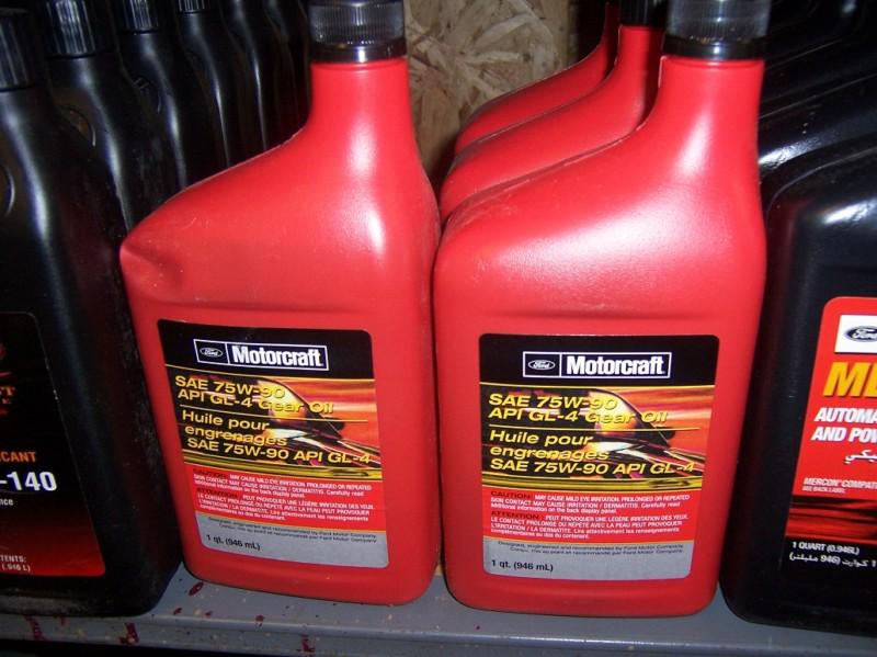  motorcraft sae 75w-90 api gl-4 gear oil # xt-4-qgl  1qt.