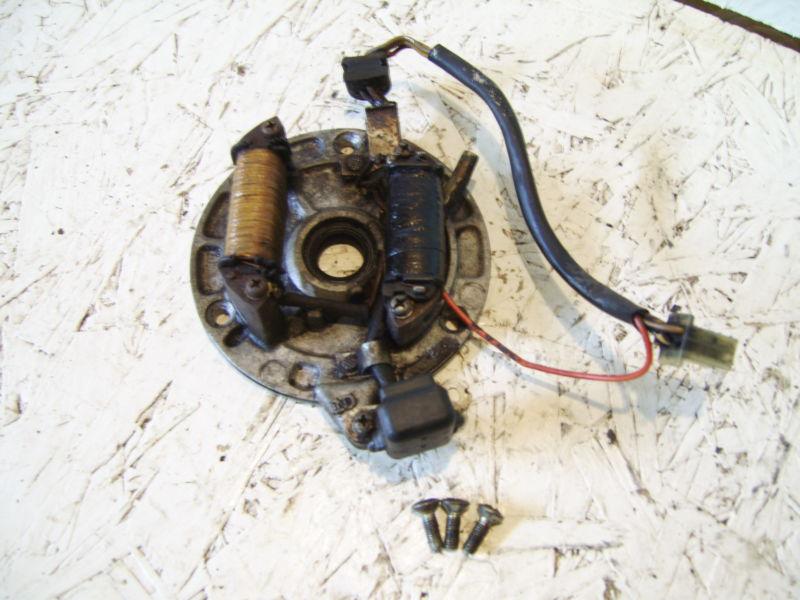 1984 kawasaki klt 110 three wheeler atv stator ignition good shape please read 