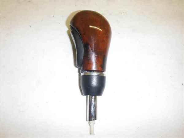 2000 00 lincoln ls oem woodgrain automatic shifter knob