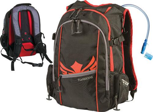 Fly racing back country hydration backpack black one size