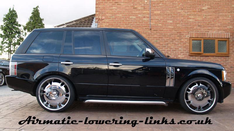 Range rover vogue l322 fully adjustable lowering kits / links / module complete