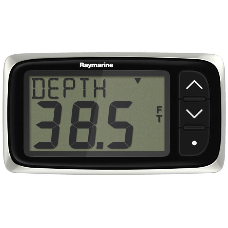 Raymarine i40 depth display system w/transom mount transducer e70143