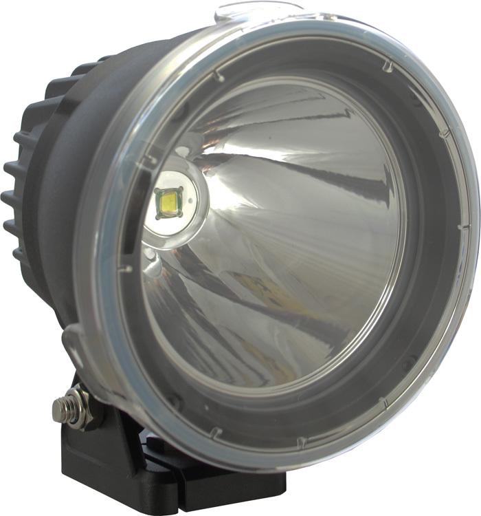 Vision x pcv-cp1bl - 120mm cannon light polycarbonate cover black out