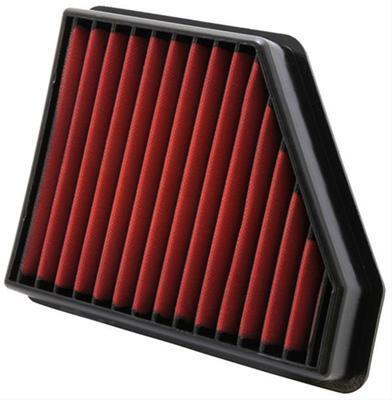 Aem induction air filter dryflow synthetic red chevy each