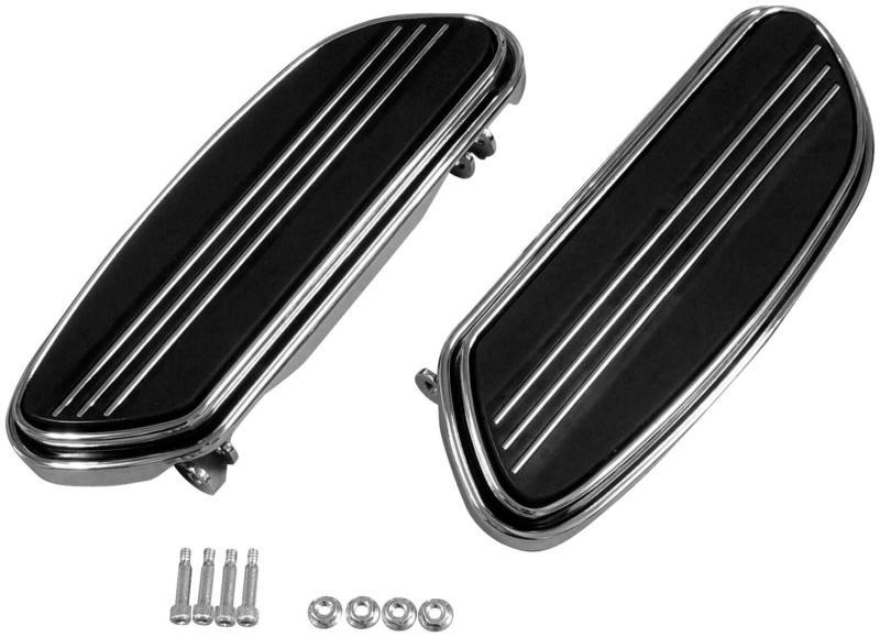 Bikers choice rear floorboards - chrome  057212