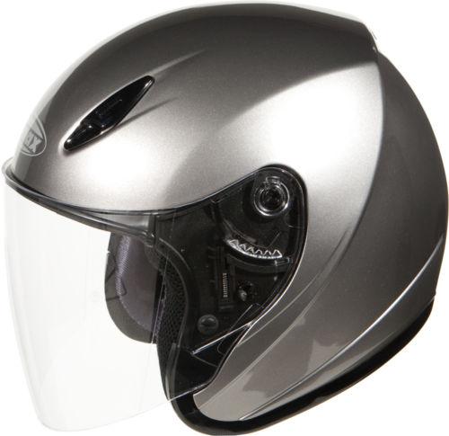 G-max gm17 spc motorcycle helmet titanium large