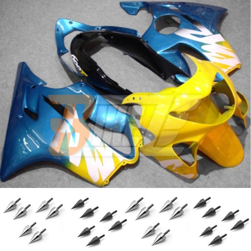 Free bolt kit! body frame fairing kit bodywork for honda cbr600 f4 1999 2000 aj