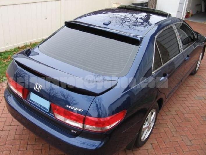 Honda 2003-2007 accord sedan jdm rear wing window roof spoiler