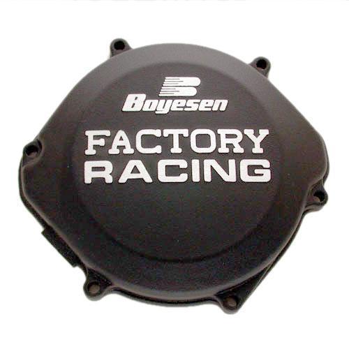 Boyesen factory racing clutch cover black fits honda cr500r 1987-2001