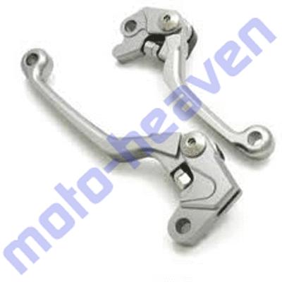 Suzuki dr250r 1997-2000 zeta pivoting brake clutch lever flex billet