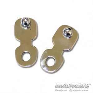 Baron marker light mounts rear stainless steel