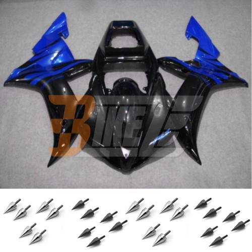 Bolt kit & injection fairing kit bodywork for yamaha yzf 1000 r1 2002 2003 aj