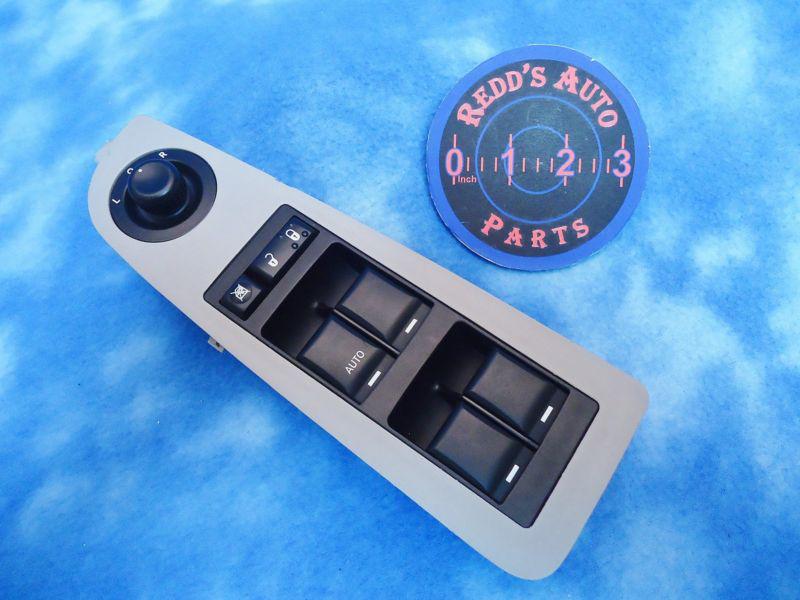 06-10 dodge charger master power window switch 01602780aa oem tab cracked 243r