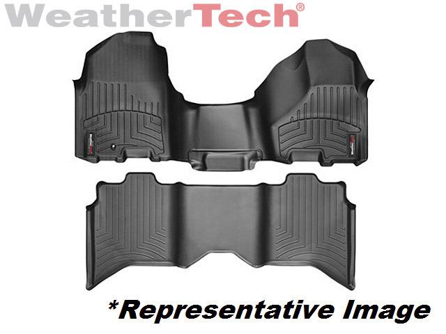 Weathertech® digitalfit floorliner ford super duty oth - 2012-2013 - black