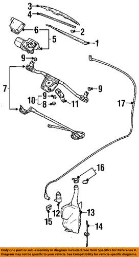 Gm oem 22712501 wiper blade refill/windshield wiper blade refill