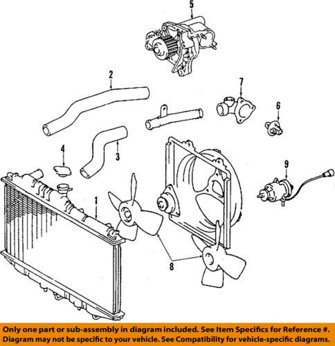 Toyota oem 1610028041 water pump/engine water pump