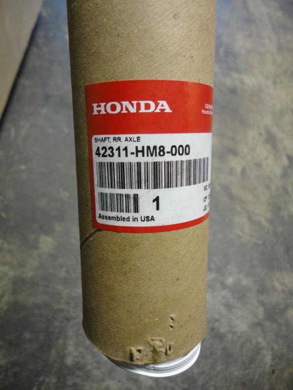 * honda oem rear axle shaft for trx250, 42311-hm8-000