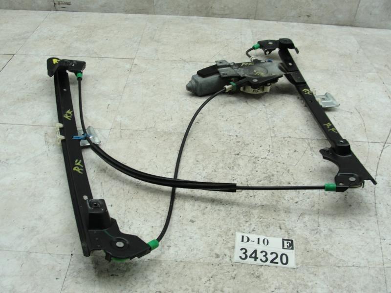 02 03 freelander right passenger front door power window regulator motor oem