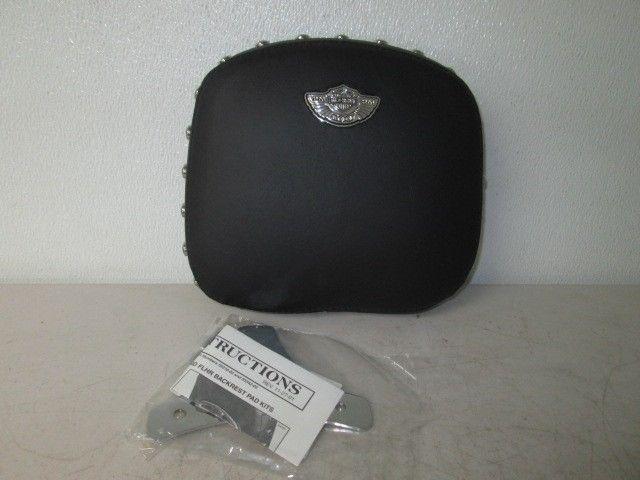 Nos oem 03 harley flhr flht 100th anniversary sissy bar backrest pad 53342-03