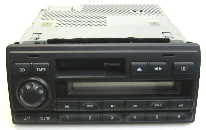 Land rover alpine xqd101400lnf in-dash car stereo cd cassette tape am/fm radio