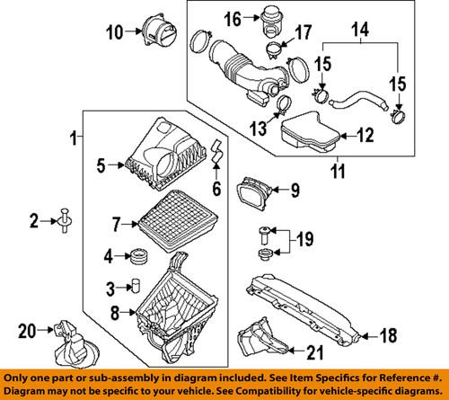 Hyundai oem 28113-3m100 air filter