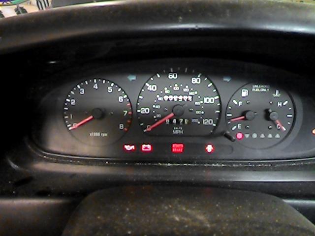 2000 kia sportage 52432 miles speedometer instrument cluster gauges 2618166