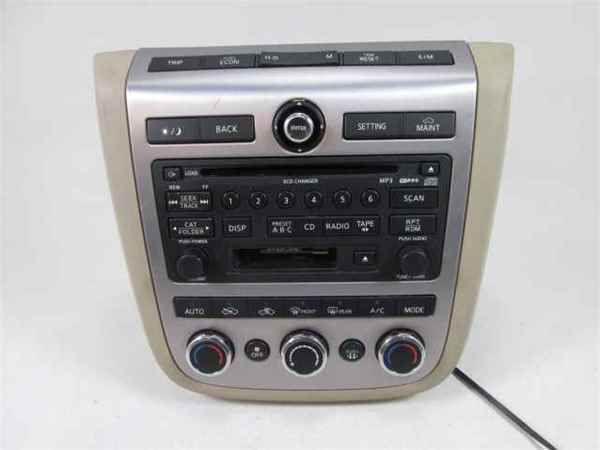 06 07 murano bose 6 disc cd cassette player radio oem