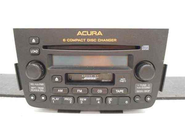 01 04 acura mdx 6 cd player radio receiver 3tf3 oem lkq