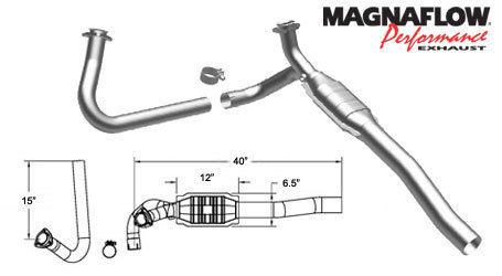 Magnaflow catalytic converter 93155 chevrolet,gmc astro,safari