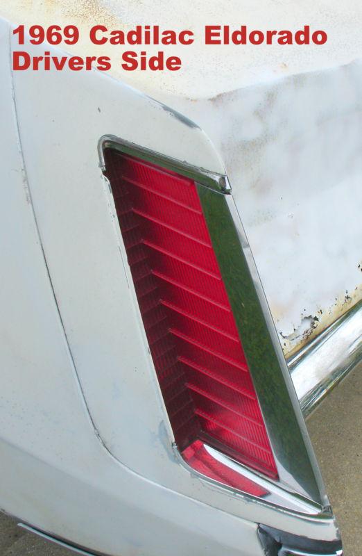 1968-1969 cadillac eldorado drivers side lh tail light