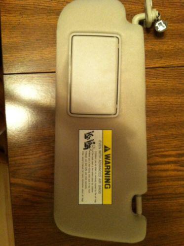 Hyundai elantra left side grey sunvisor